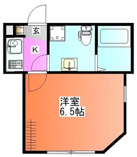 チュウジレジデンス【1階】の間取り