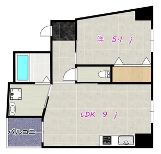 Credoik.Casa.W【6階】の間取り