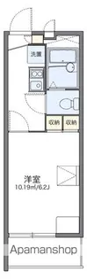 レオパレス匠【2階】の間取り