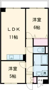 アーベイン世田谷【6階】の間取り
