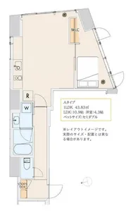 エスセナーリオ本郷三丁目【4階】の間取り