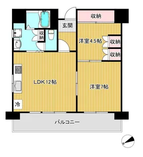 ひばりが丘・プラザ【10階】の間取り