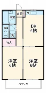 ジュンドリーム【2階】の間取り