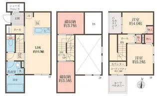 仮)八潮市大原アパート【1階】の間取り