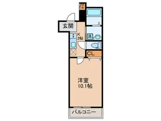 フジパレス尼崎ガーデンIII番館【1階】の間取り