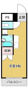 パティオス森【3階】の間取り