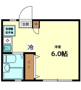 ストーリオ高円寺III【1階】の間取り