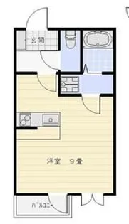 CASA GAROFANO【3階】の間取り