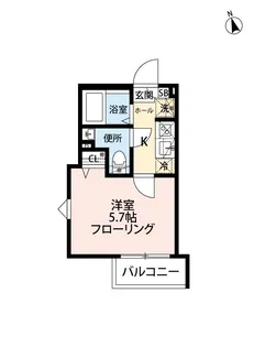 アルコバレーノ【2階】の間取り
