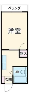 メゾンドルミエール【1階】の間取り