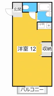 フォレスト【1階】の間取り