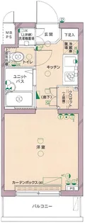 ルーブル芦花公園【2階】の間取り