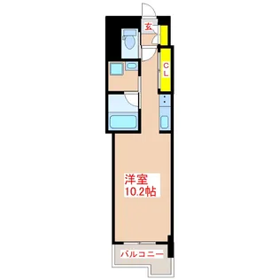 グランシャトー荒田【3階】の間取り