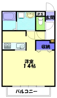 すずらんIV【2階】の間取り