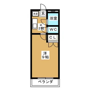 パレスアオイIII【1階】の間取り
