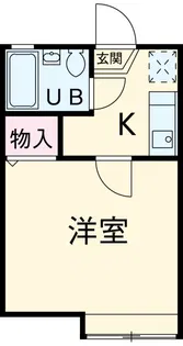 サンハイム鎌ヶ谷A棟【2階】の間取り