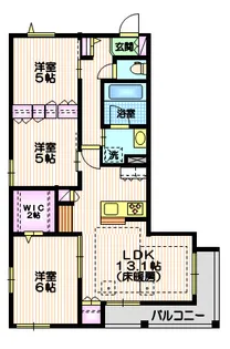 (仮称)下目黒6丁目メゾン北棟【2階】の間取り