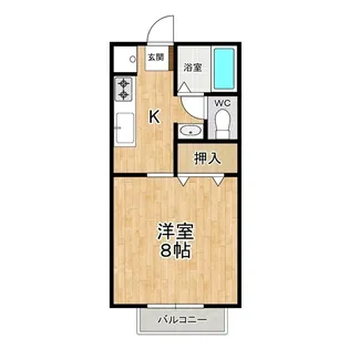サンガーデン大山 B棟【2階】の間取り