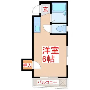 キャプテンビル II【2階】の間取り