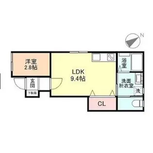 EVERPLACE東新庄I【1階】の間取り