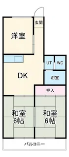 メゾン菊住【2階】の間取り