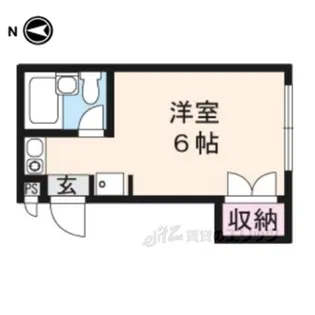 ADEAMOKAZAKI【1階】の間取り
