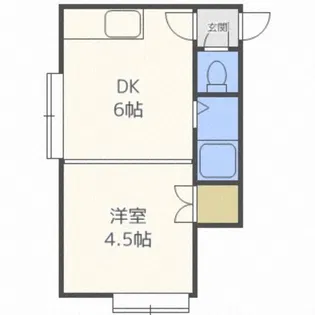 メゾンドユウ【2階】の間取り