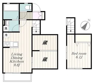 La Casa Dolce【1階】の間取り