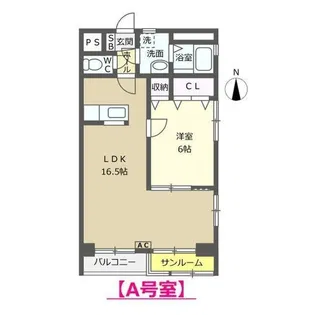 ベルグランデ【2階】の間取り