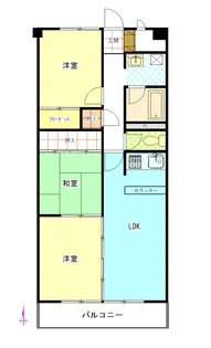 光和エステートビル【7階】の間取り