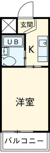 西富マンション【2階】の間取り