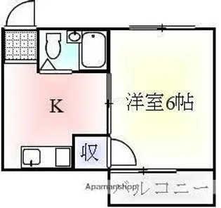ローズガーデン【3階】の間取り