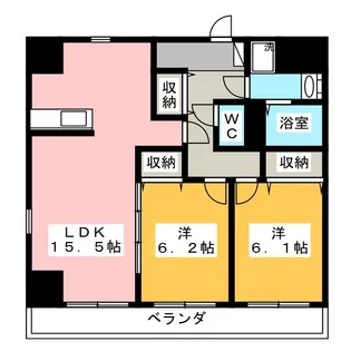 Bella Luce A【11階】の間取り
