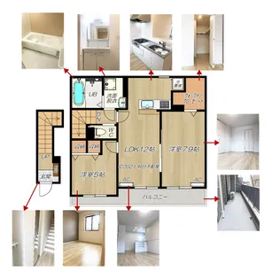 アウローラ・カーサ【2階】の間取り