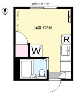 ベルシェ豪徳寺【1階】の間取り