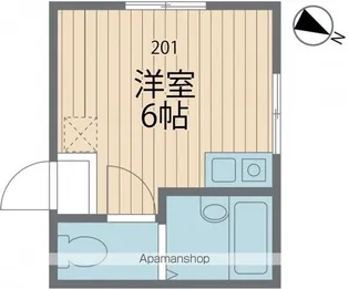 ユナイト井土ヶ谷 サンディアゴの杜【2階】の間取り