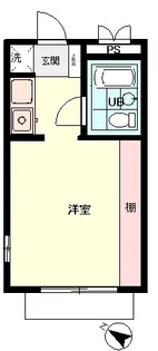 ウィン緑ヶ丘【1階】の間取り