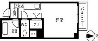 ルエメゾンロワール西公園II【1階】の間取り