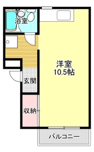 城北タテピア【3階】の間取り
