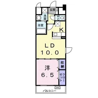 静岡県浜松市中央区富吉町【マンション】の間取り