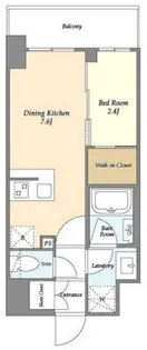 グランカーサ横濱石川町【3階】の間取り
