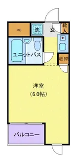 ジュネパレス座間第14【3階】の間取り