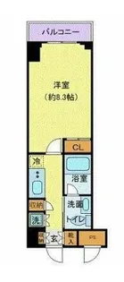 神奈川県横浜市中区松影町1【マンション】の間取り