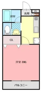 グレイス1116【1階】の間取り