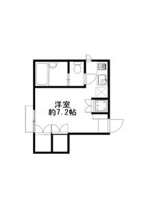 アザーレ中河原【1階】の間取り