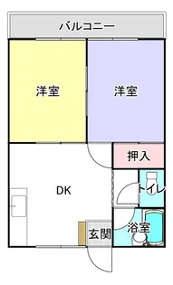 リーフガーデン・A【1階】の間取り
