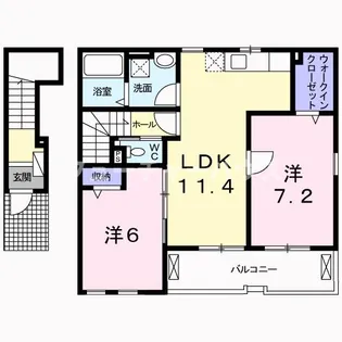 ミッテ文京 A【2階】の間取り