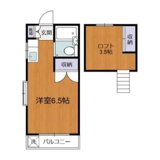 サンライトパストラルB【1階】の間取り