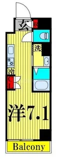 東京都足立区中川4【マンション】の間取り