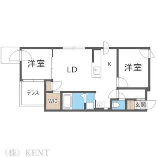Next Ave.KOTONI【2階】の間取り